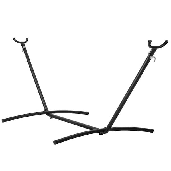 10-13 ft. Metal Hammock Stand Heavy Duty Hammock Stand for 2-Person 450 lbs. Capacity