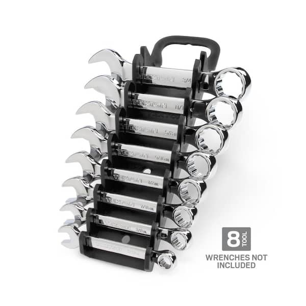 2.3 in. 8-Tool Store-and-Go Stubby Wrench rack Keeper in Black