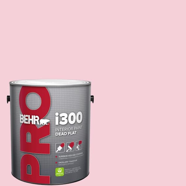 1 gal. #120C-1 April Blush Dead Flat Interior Paint