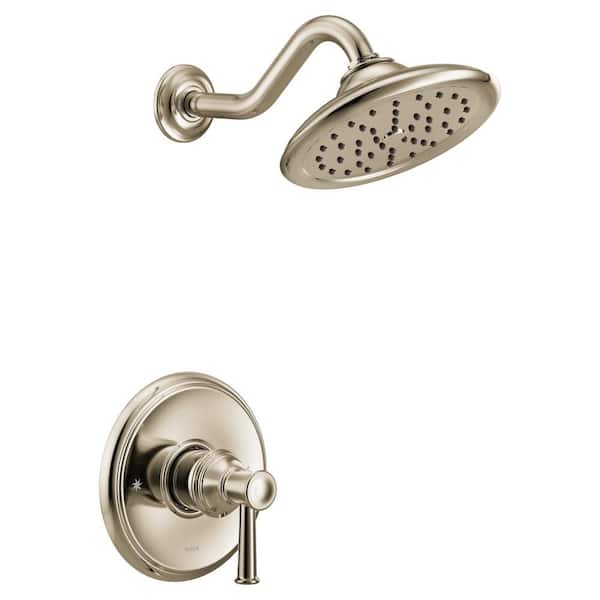 MOEN Belfield M-CORE 3-Series 1-Handle Eco-Performance Shower Trim Kit in Polished Nickel (Valve Not Included)