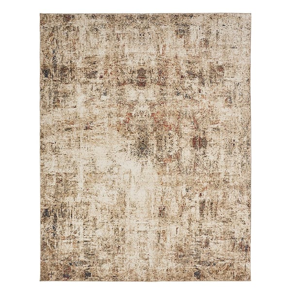 KALATY Theory Multi-Colored 10 ft. x 12 ft. Abstract Area Rug