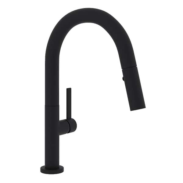 Lux Single Handle Bar Faucet in Matte Black
