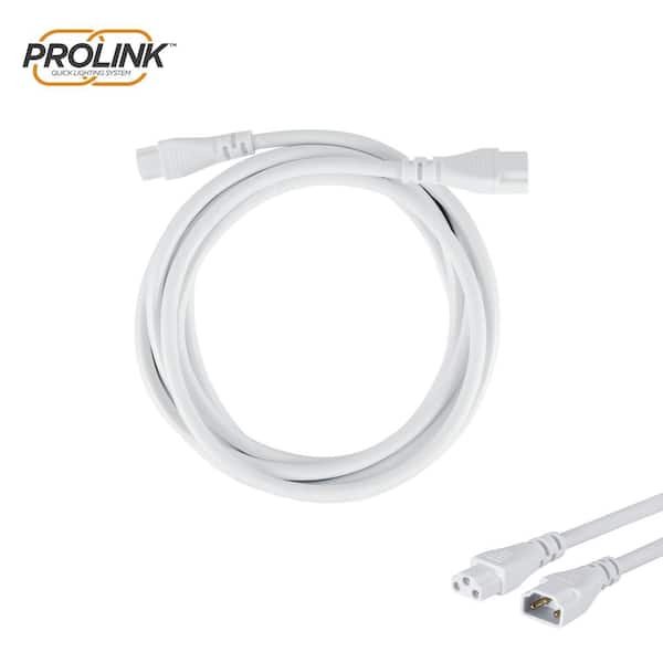 PROLINK 120 in. White Under Cabinet Light Connector Cord