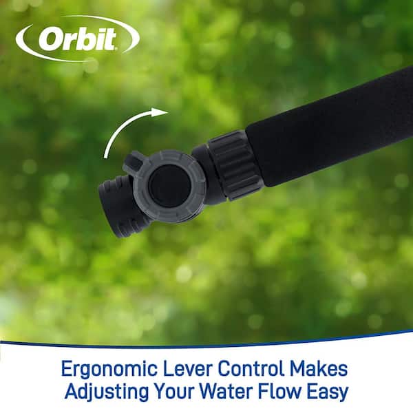 Orbit - X-Stream 72 in. Extendable 4-Pattern Thumb Control Watering Wand