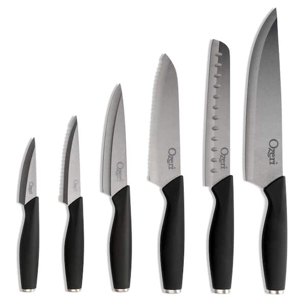 gave Finde sig i disharmoni Ozeri Elite Chef II 12-Piece Ceramic Knife Set OZK4 - The Home Depot