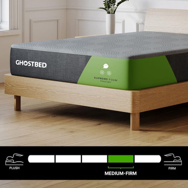 Supreme Queen Medium-Firm Memory Foam 12 in. Bed-in-a-Box Mattress