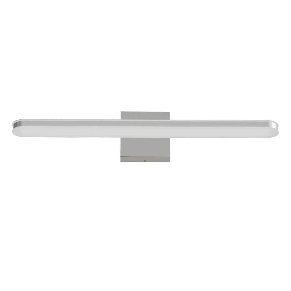 23.6 in. 1-Light Chrome Modern Dimmable LED Vanity Light Bar 6000K Mirror Light with Acrylic Shade price history on PriceWatchPro