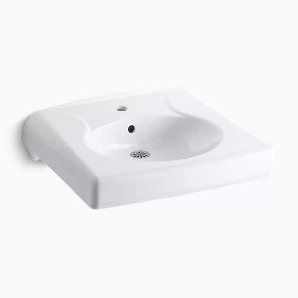 KOHLER Brenham Vessel Sink In White With Shroud, Single Faucet Hole And No Overflow K 1999 1n 0 KOHLER Brenham Vessel Sink In White With Shroud, Single Faucet Hole And No Overflow K 1999 1n 0