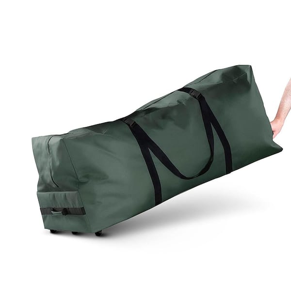 OSTO Green Tear Proof Artificial Tree Storage Bag for Trees Up to 9 ft. Tall