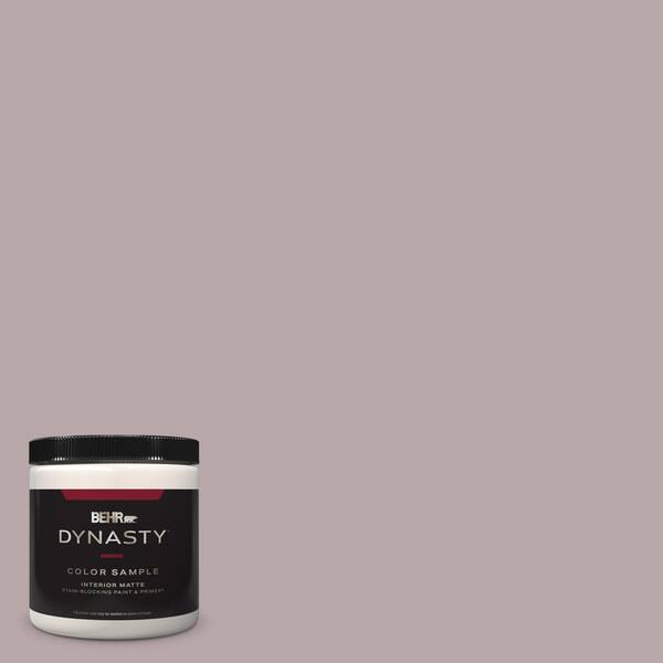 BEHR DYNASTY 8 oz. #MQ1-36 Object of Desire One-Coat Hide Matte Stain-Blocking Interior/Exterior Paint and Primer Sample