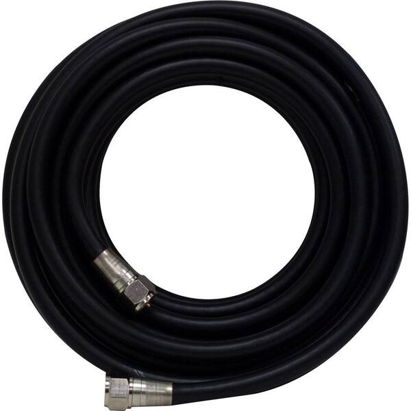 GE 15 ft. RG6 Coaxial Cable - Black