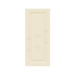 Oxford Assembled 9 in. x 42 in. x 12 in. Wall Cabinet with 1 Raised-Panel Door 3 Shelves in Creamy White