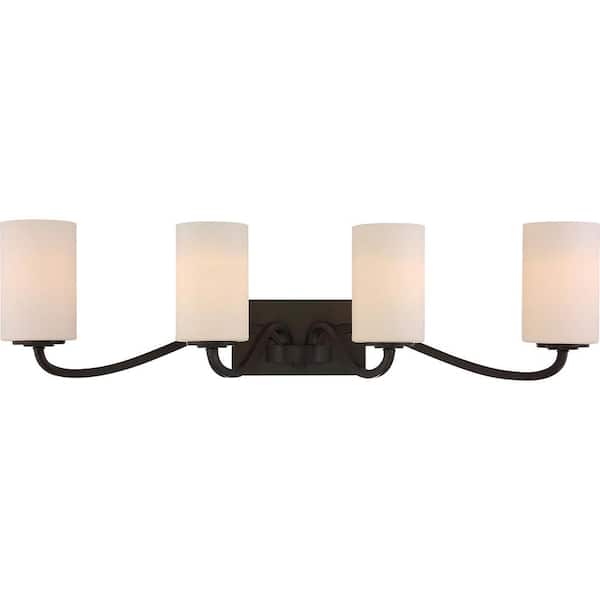 4-Light Forest Bronze Bath Light
