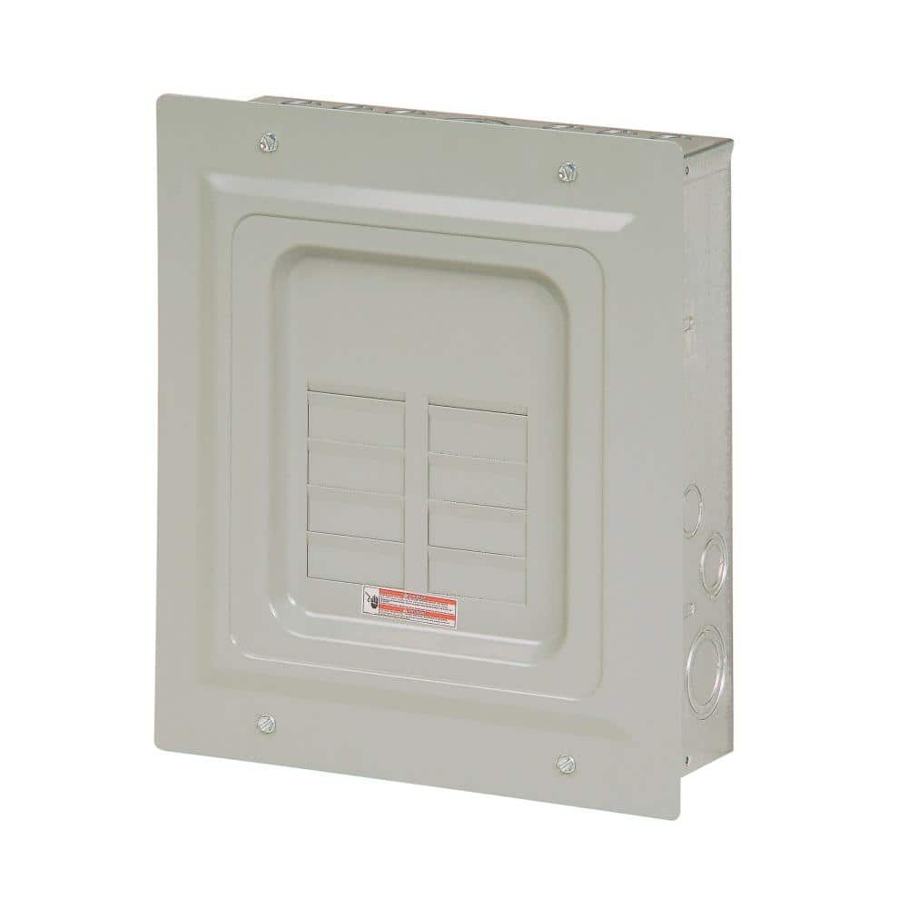 Eaton BR 125 Amp 6-Space 12-Circuit Indoor Main Lug Flush Cover