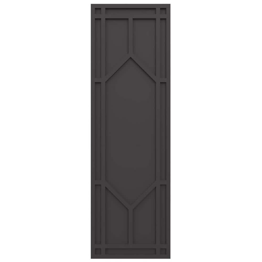 Shadow Mountain 12" x 36" Raised Panel Vinyl Shutters