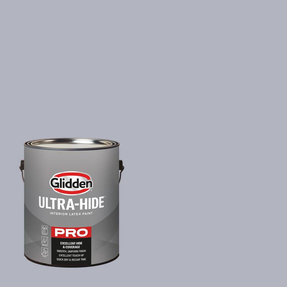 1 gal. PPG1043-4 Glistening Gray Eggshell Interior Paint product image for price tracking