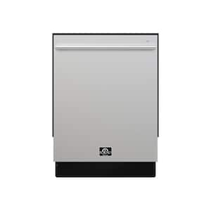 Romano 24 in. Built-In Tall Tub Dishwasher in Stainless Steel