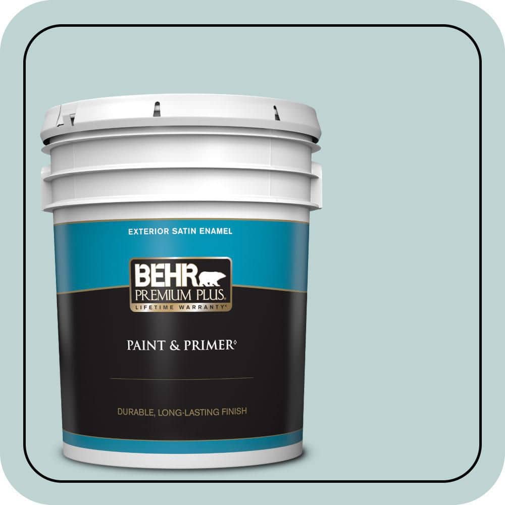 5 gal. #500E-3 Rain Washed Satin Enamel Exterior Paint & Primer price history on PriceWatchPro