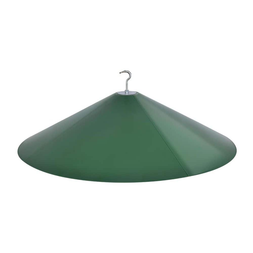 24 Inch Squirrel Guard Two Way Outdoor Baffle for Bird Feeder Pole Green Wide Weather Resistant Durable price history on PriceWatchPro