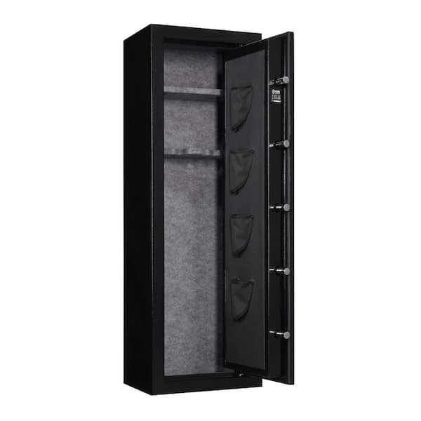 STACKON Siege 12Gun Fireproof With Electronic Lock Gun Safe, Black