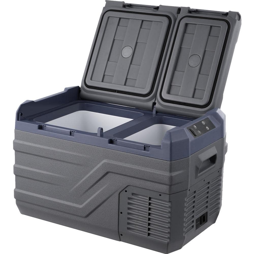 Bunpeony 25 L Dual Zone Portable Car Refrigerator Freezer with -4