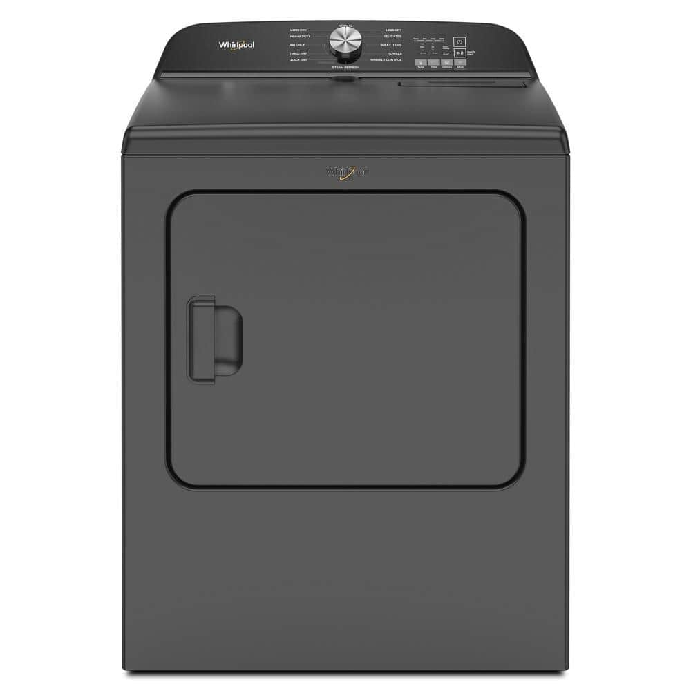 7.0 cu.ft. Vented Top Load Electric Dryer in Volcano Black