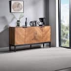 JAYDEN CREATION Tahun Modern 55 in.Wide 4-Door Storage JAYDEN CREATION Tahun Modern 55 in.Wide 4-Door Storage