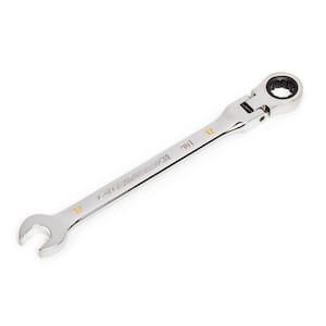 12 mm Metric 90-Tooth Flex Head Combination Ratcheting Wrench