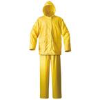 Mens Simplex 2X-Large Yellow Rainsuit