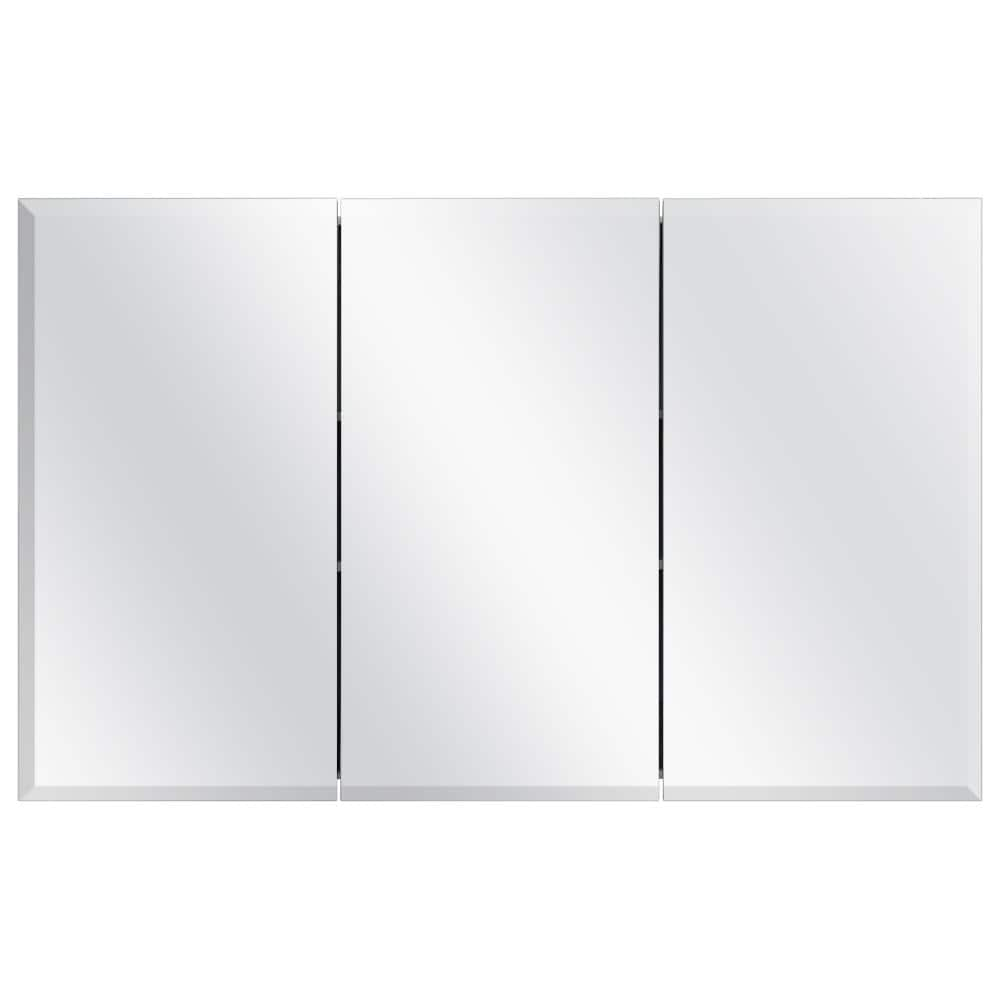 Glacier Bay 483/8 in. W x 30 in. H Frameless SurfaceMount TriView