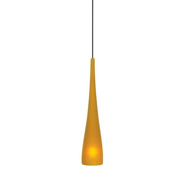 Generation Lighting Cypree Small 1-Light Amber Bronze Hanging Mini Pendant