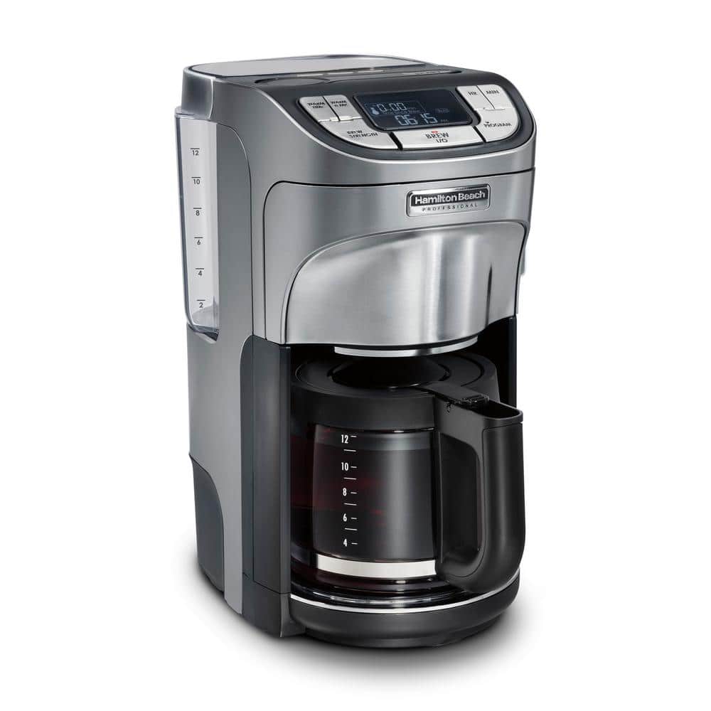  Teglu Coffee Maker with Grinder 12 Cups, Programmable