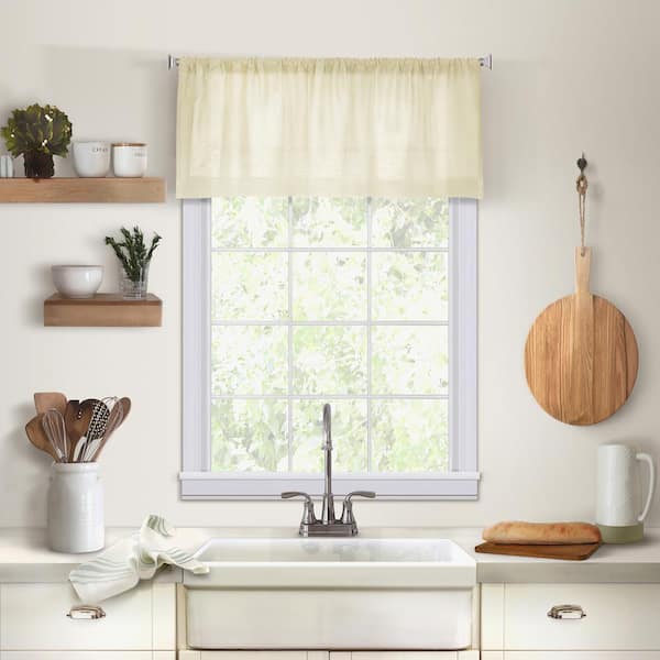 Elrene Cameron Kitchen Tier Window Valance