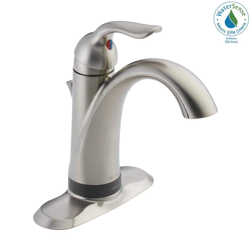 Sleek Stainless Steel Single-Hole Touch Faucet with ADA Compliance