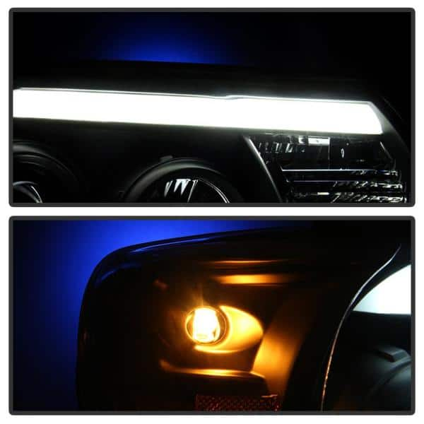 Spyder Auto Toyota Tacoma 12-15 Projector Headlights - Light Bar