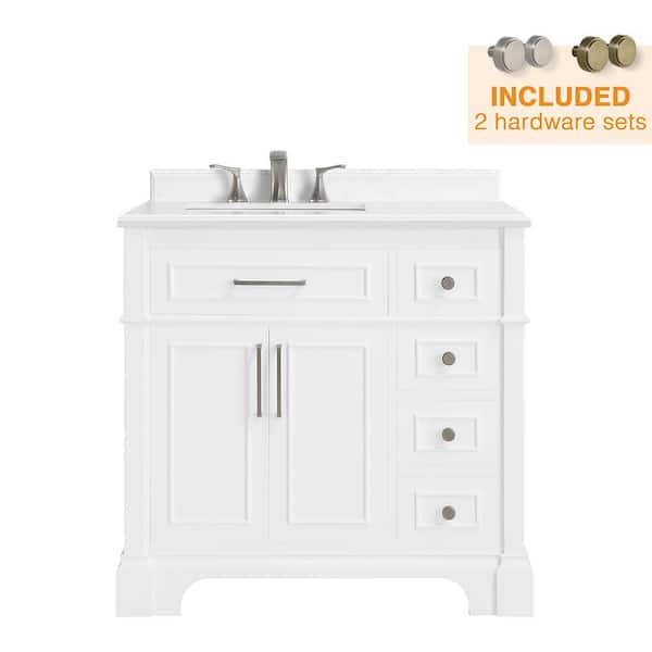Home Decorators Collection Melpark 36, Home Depo Vanity