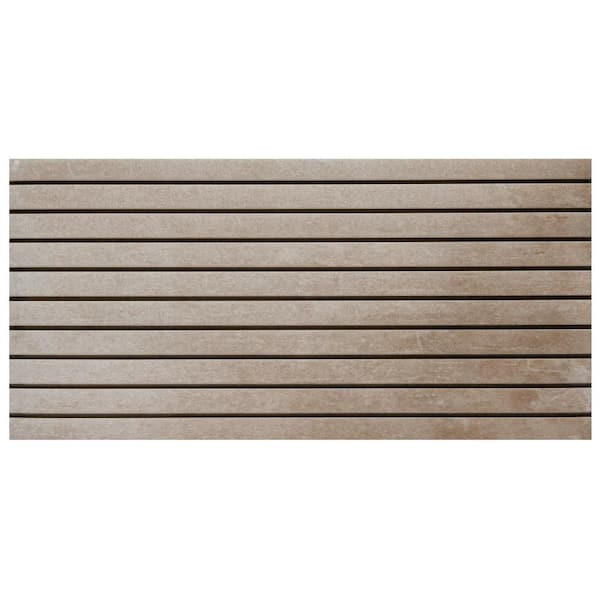 Merola Tile Americana Boston Strata Downtown 7 in. x 7 in. Porcelain Floor and Wall Take Home Tile Sample