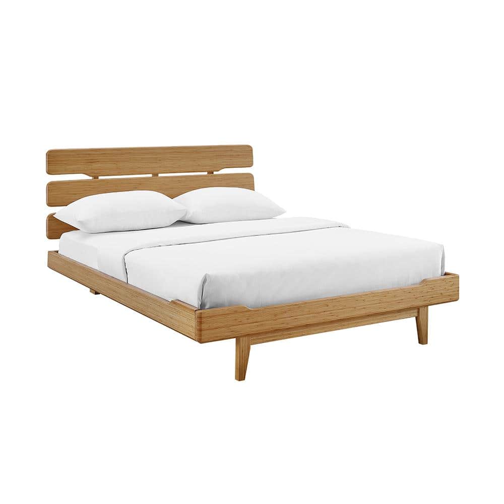Greenington CURRANT Bamboo Queen Platform Bed - Caramelized