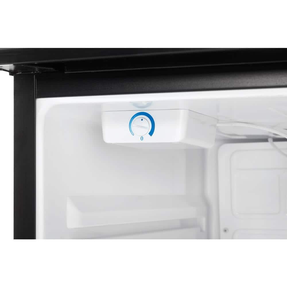 Spotless Steel and Black Dual Tap Freestanding Beverage Dispenser