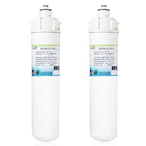 SGF-96-33 VOC-L Compatible Commercial Water Filter for EV9627-05, Made in USA (2 Pack).