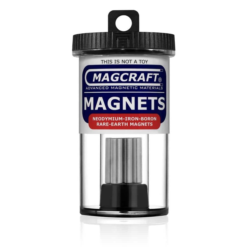 Rare Earth 1/4 in. x 1 in. Rod Magnet (6-Pack) price history on PriceWatchPro