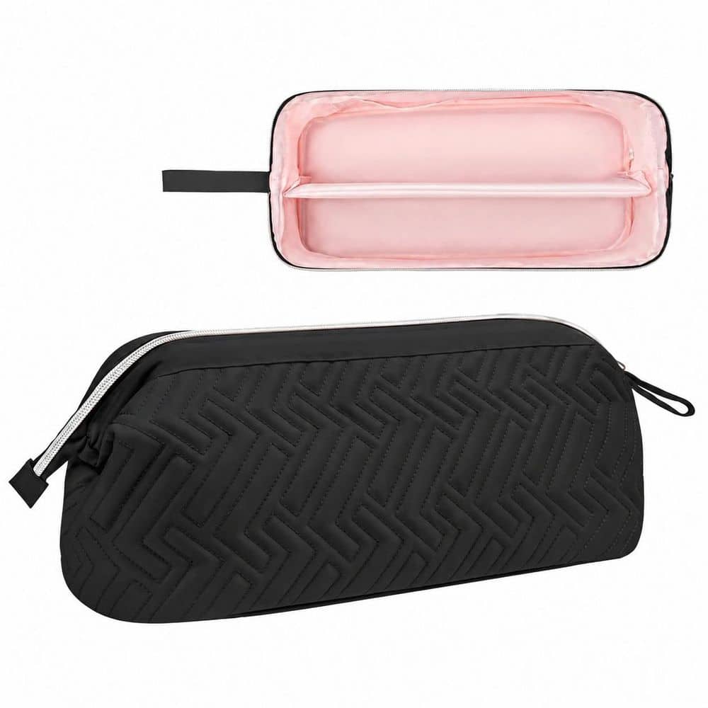 Portable Hair Tool Organizer Case for Shark Flexstyle Air Wrap Dryer in Black Waterproof Dustproof Finish