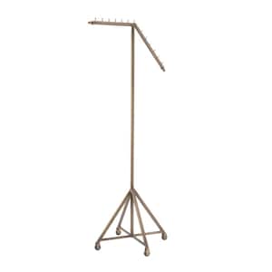 Gold Metal Clothes Rack 28 in. W x 64 in. H
