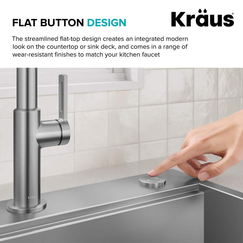 Spot-Free Stainless Steel Garbage Disposal Air Switch Kit