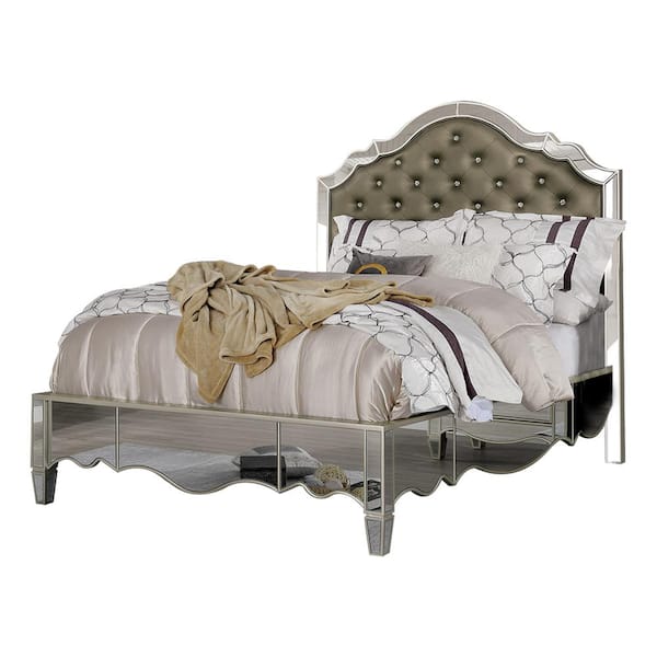 William's Home Furnishing Eliora Silver California King Bed