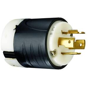 Pass & Seymour Turnlok 20 Amp 125/250-Volt NEMA L14-20P Locking Plug