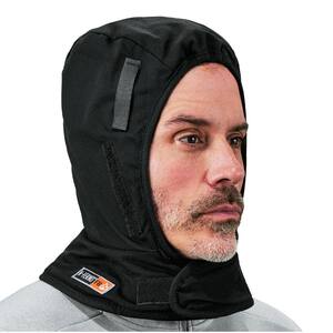 N-Ferno Shoulder Length Black 2-Layer Fire-Resistant Winter Hat Liner