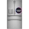 Profile 27.9 cu. ft. Smart 4-Door French Door Refrigerator with Door in Door in Fingerprint Resistant Stainless Steel