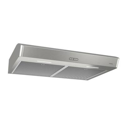 Mantra AVDF1 Series 30 in. 375 Max Blower CFM Convertible Under-Cabinet Range Hood with Light in Stainless Steel