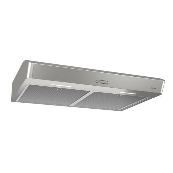 Broan-NuTone Mantra AVDF1 Series 30 in. 375 Max Blower CFM Convertible Under-Cabinet Range Hood with Light in Stainless Steel